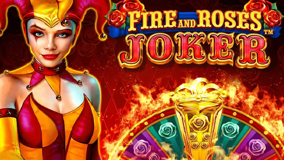 Fire and Roses Joker slot met moderne visuele stijl